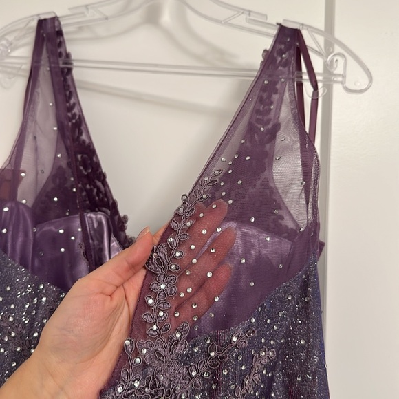 Eureka Los Angeles - Metallic Purple with Gems - 2XL - Never Worn - Picture 11 of 12